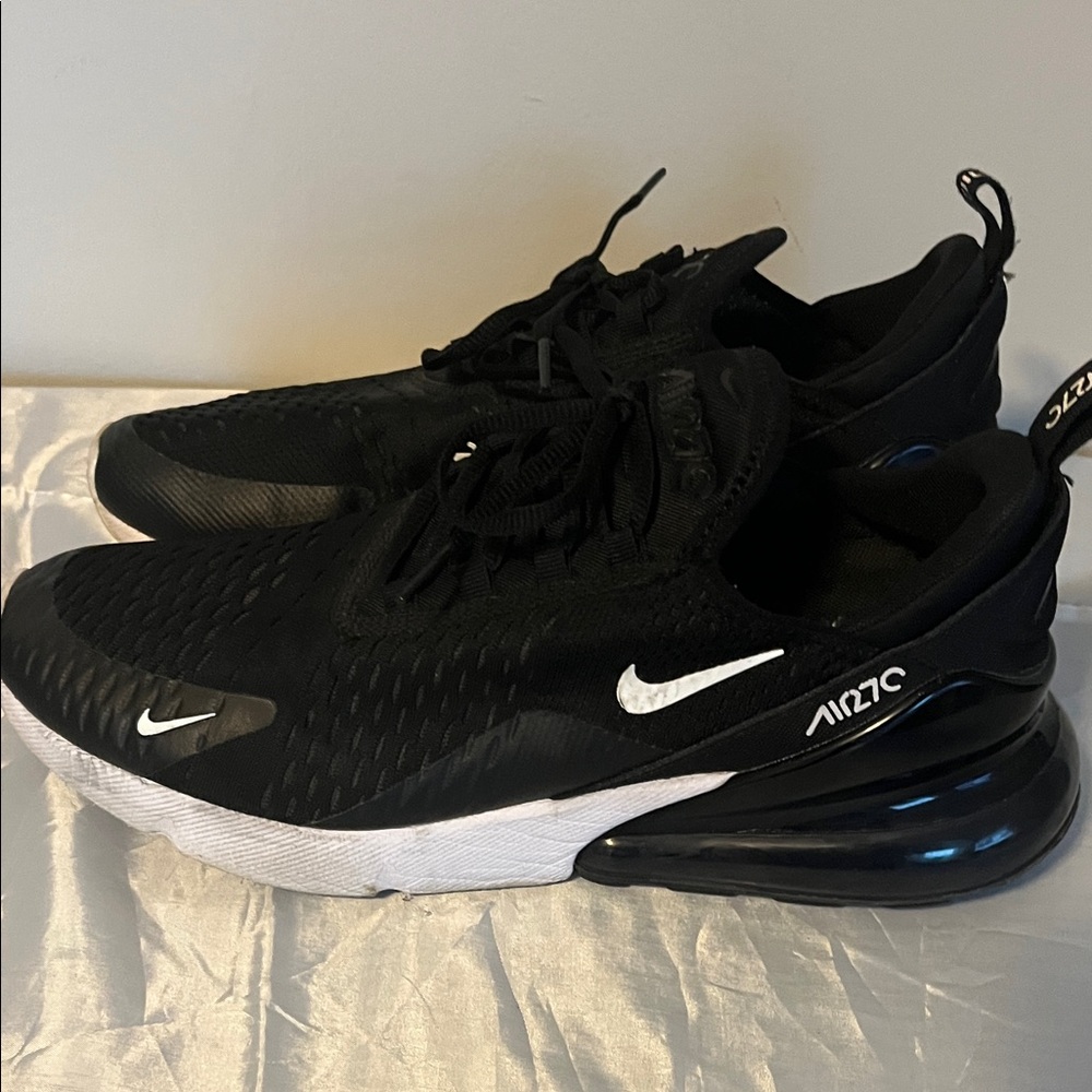 Nike Air Max 270 Black and White Sneakers